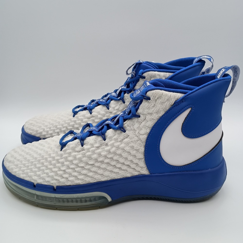 Nike AlphaDunk Basketball Shoes Royal Blue‎ Mens 14 CN9491-405 - Picture 3 of 16